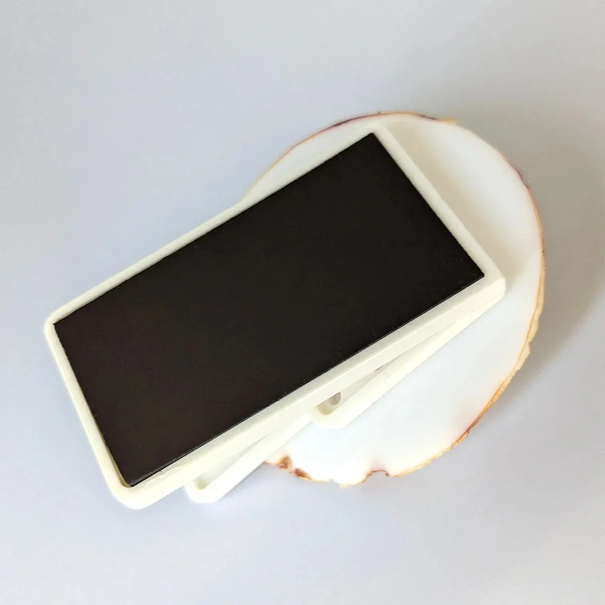 目玉焼き丸マグネット付クリップ