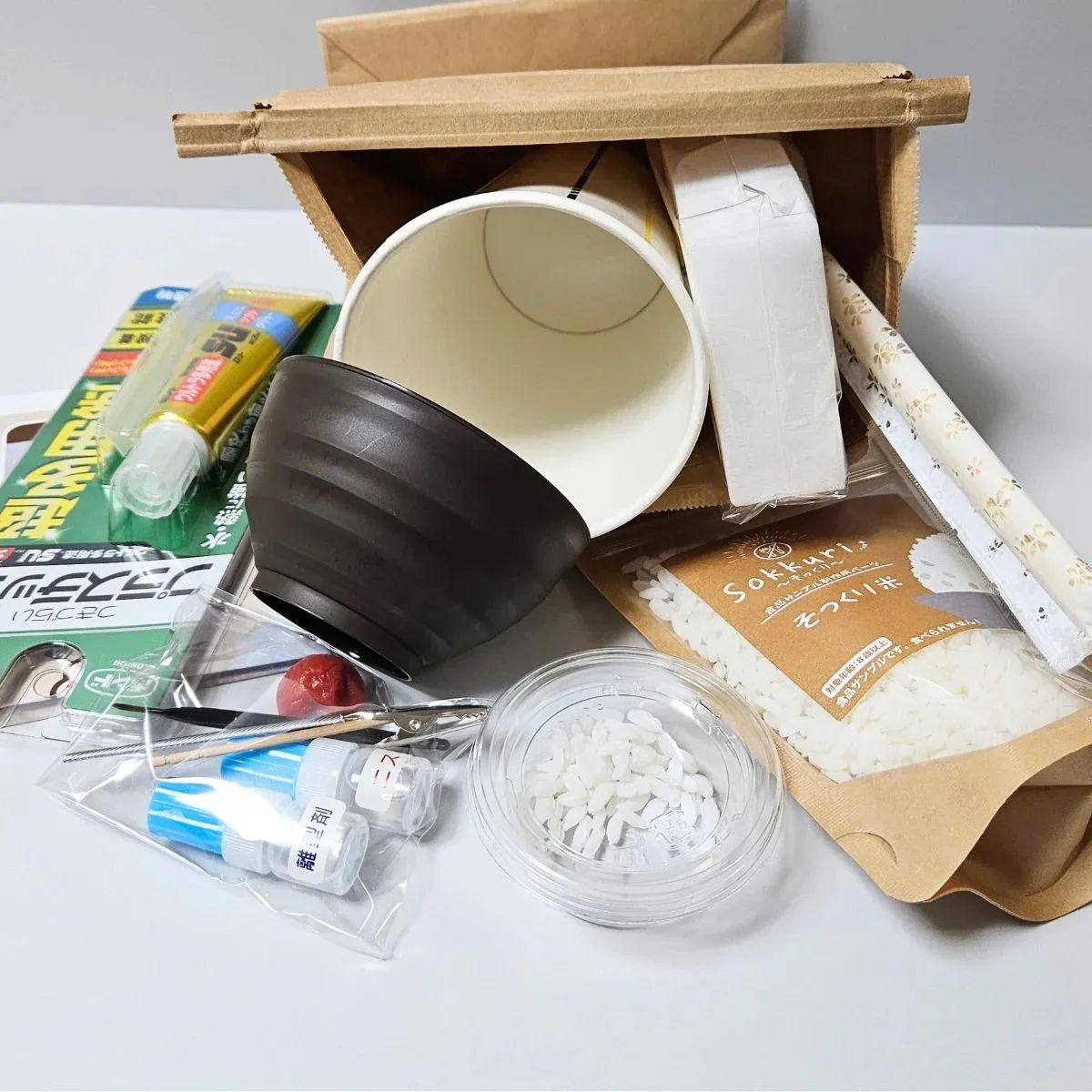 新潟昔ばなし飯メモスタンド工作キット