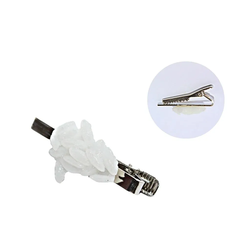 ごはんつぶネクタイピン