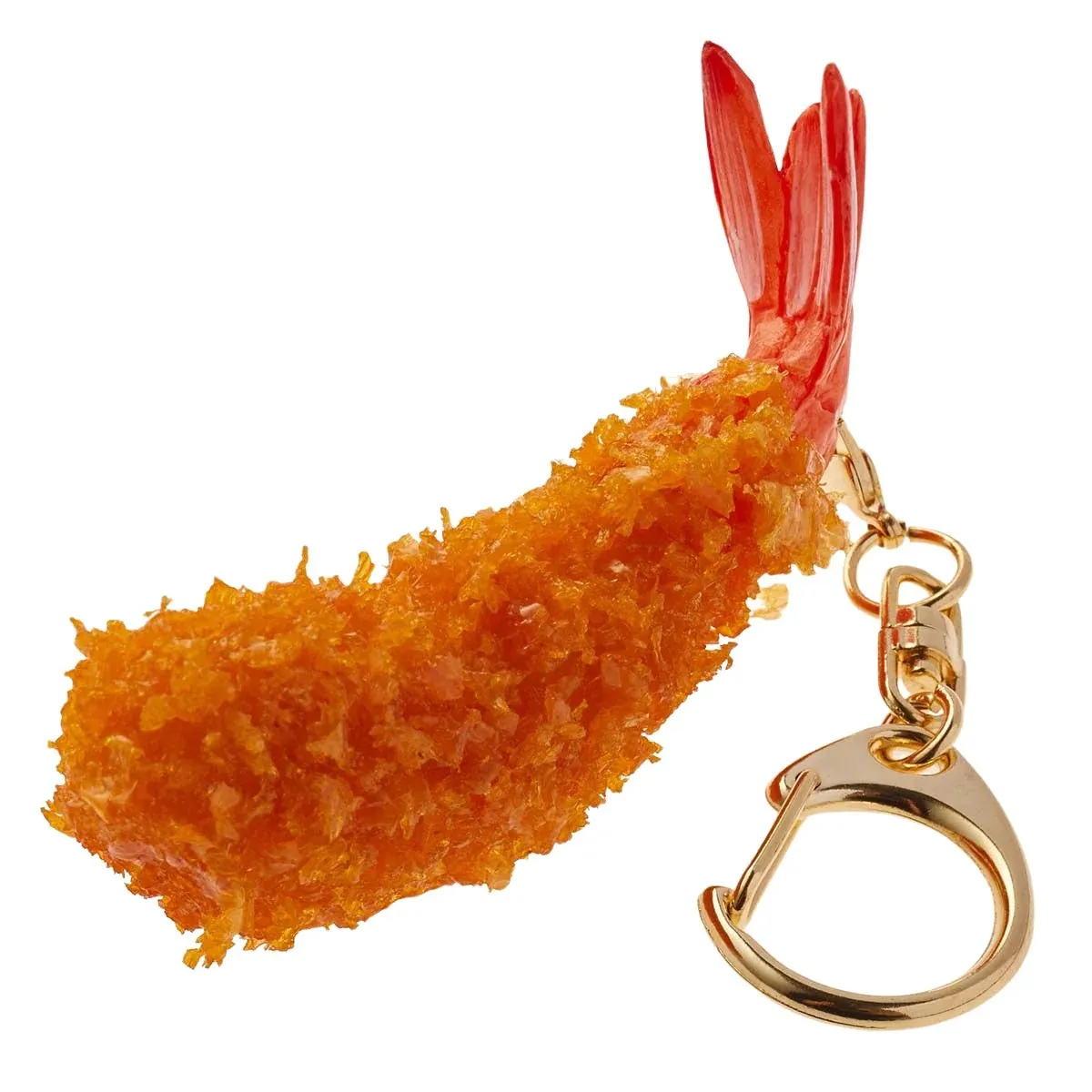 食品サンプル エビフライSキーホルダー