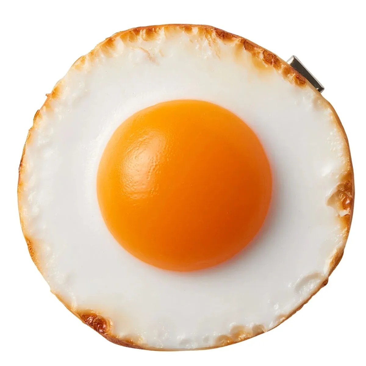 目玉焼き丸ヘアクリップ