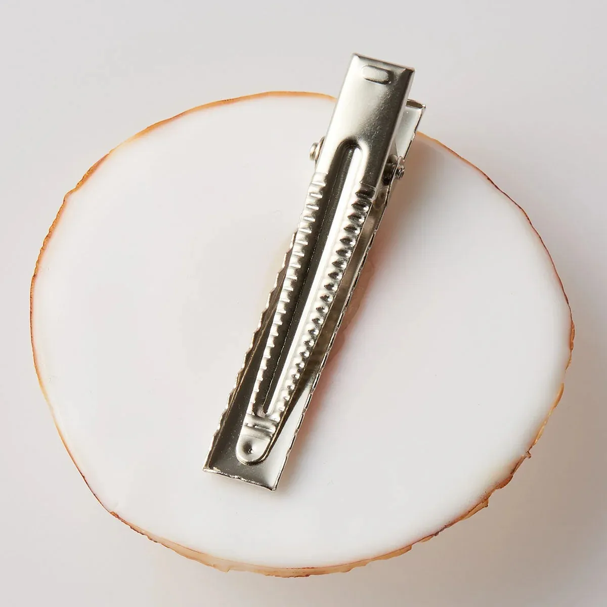 目玉焼き丸ヘアクリップ