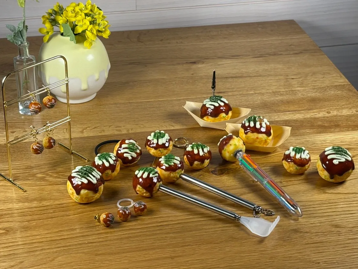 たこ焼きたち、大集合！