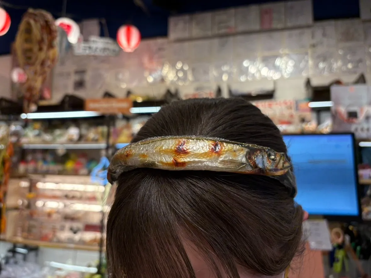 【店舗限定】再販！ししゃものカチューシャ🐟