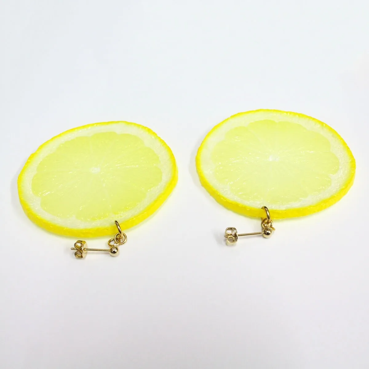 スライスレモンピアス