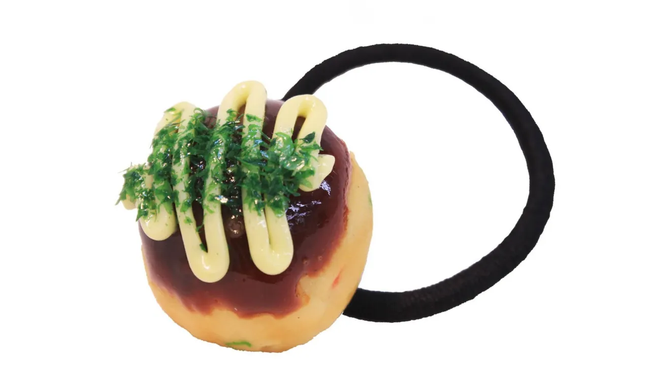たこ焼きマヨネーズ付Sヘアゴム