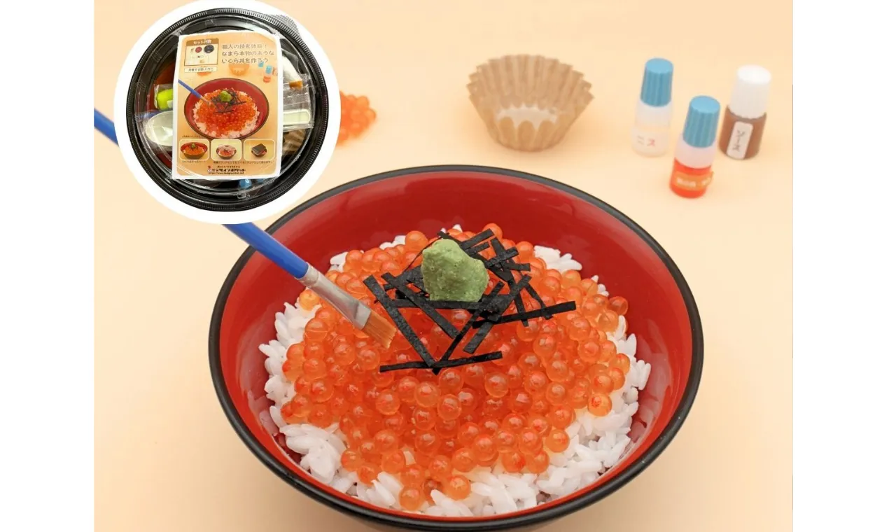 北海道 スタンドにもなるよ！いくら丼工作キット