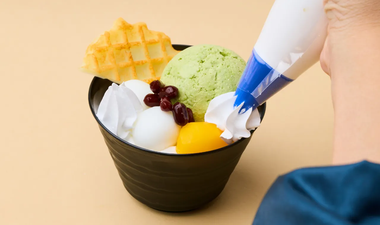 京都 抹茶パフェメモスタンド工作キット
